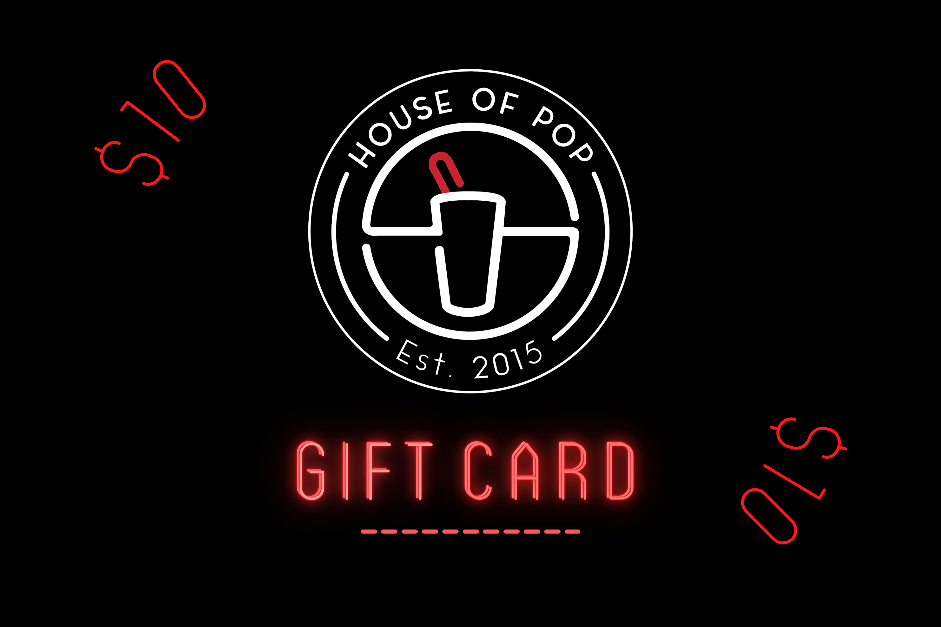 HOUSE OF POP - GIFT CARD