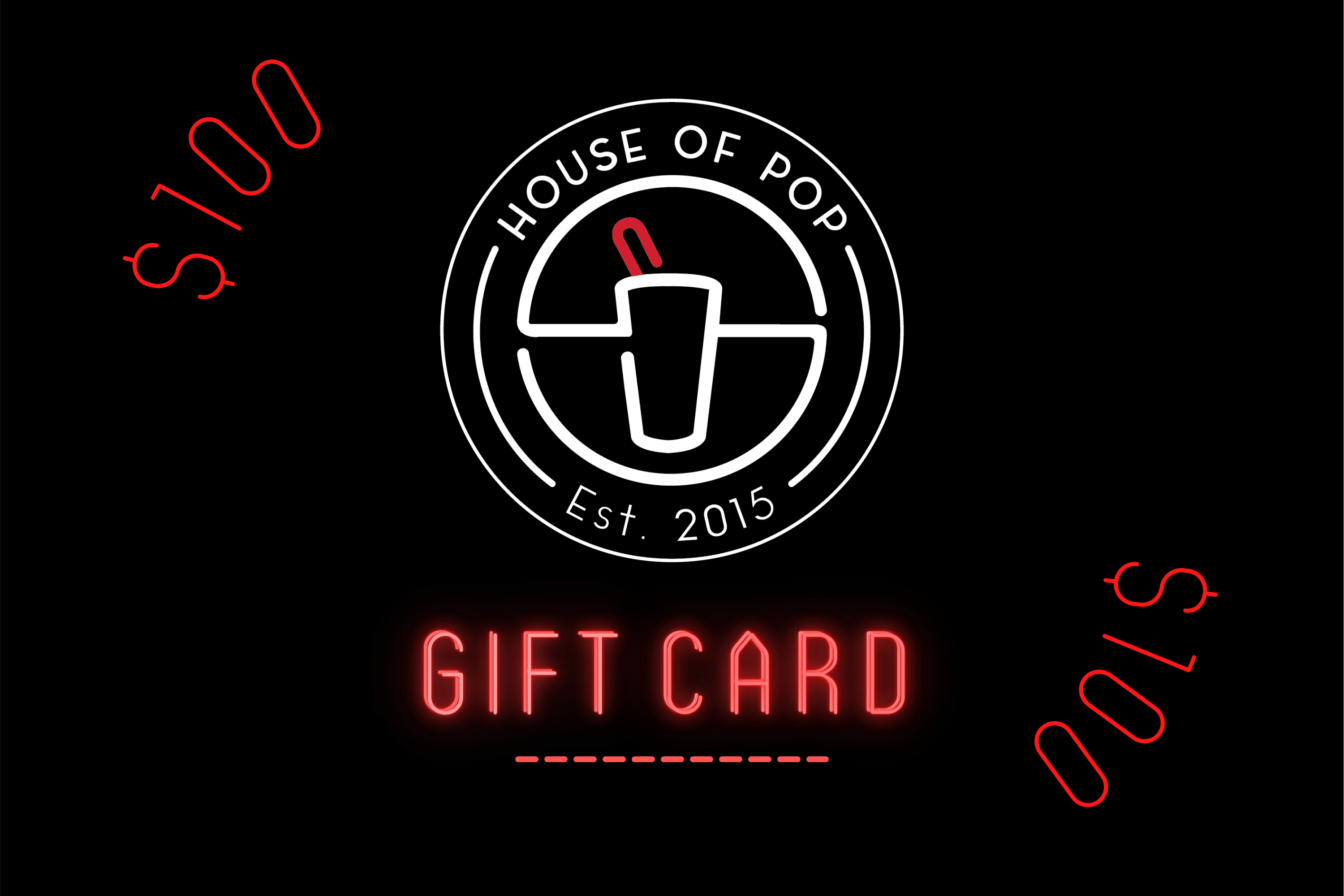 HOUSE OF POP - GIFT CARD